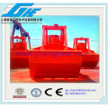 electro-hydraulic clamshell bucket for bulk cargo